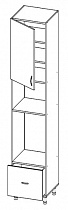 Шкаф под духовку и микроволновку Т-3292 в интернет-портале Алеана-Мебель