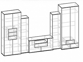 Схема стенки Мебелайн-5