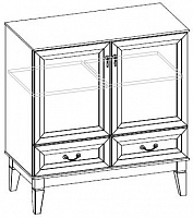 Изд.449 Комод ШхГхВ 88,8х44,5х94,1 см