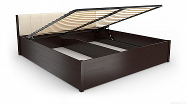 Кровать BERLIN 33+33.2 (1400) в комплекте с основанием и подъемным механизмом (1400) в интернет-портале Алеана-Мебель