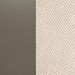 Берёзовая фанера, покрыта эмалью Серый ясень / Ткань Велюр Verona Vanilla