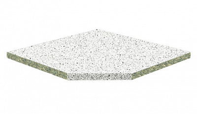 Столешница Антарес Угловая 850*850 (толщина 38 мм) в интернет-портале Алеана-Мебель