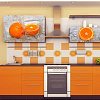 Кухня с фотопечатью Алиса-2 в интернет-портале Алеана-Мебель