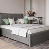 Кровать Касабланка с подъемным механизмом, без матраса 140х200 Найс Грей в интернет-портале Алеана-Мебель