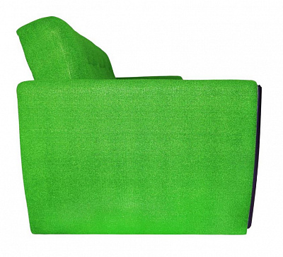 Диван-книжка Лира Люкс зеленый Фотодиван вид сбоку