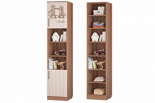 Шкаф для книг с 2 дверками Вояж в интернет-портале Алеана-Мебель