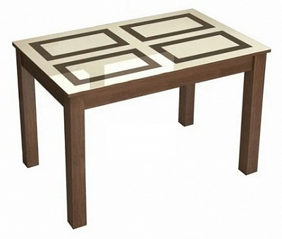 Стол обеденный раскладной БРУНО 1000*600 (рисунок Плитка) в интернет-портале Алеана-Мебель
