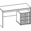 Стол письменный МДК 4.13 модуль 119 Корвет схема