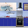 Кухня с фотопечатью Марта-8 в интернет-портале Алеана-Мебель