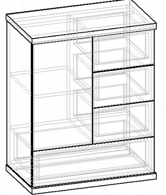 Схема комода Мебелайн-2