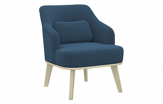 Кресло мягкое Курт, синий в интернет-портале Алеана-Мебель