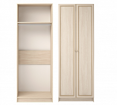 Шкаф для одежды 2-х дверный Брайтон 01 в интернет-портале Алеана-Мебель