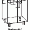 Мойка 6М 600 Танго в интернет-портале Алеана-Мебель