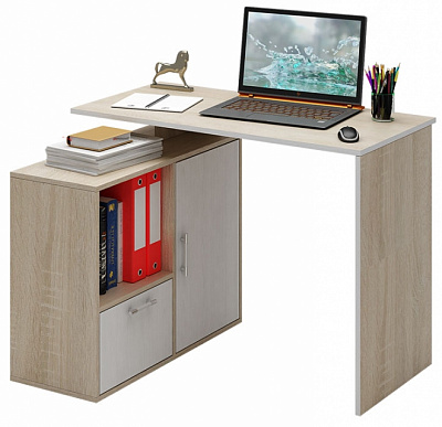 Письменный стол угловой Слим-3 в интернет-портале Алеана-Мебель