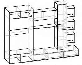 Схема стенки Мебелайн-15