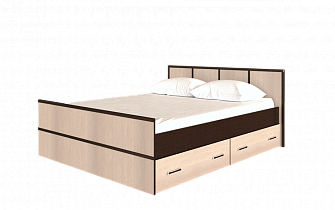 Кровать Сакура на 140, с проложками, без матраса в интернет-портале Алеана-Мебель