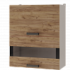 Шкаф настенный 6В3 с дверями горизонтальными Крафт в интернет-портале Алеана-Мебель