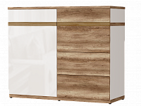 Комод узкий с ящиками Николь-Люкс 04