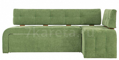 Кухонный угловой диван Бристоль Седьмая карета зеленый