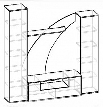 Схема стенки Мебелайн-14