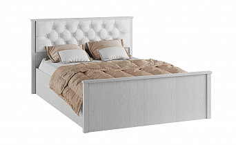 Кровать с настилом ДСП Модена МКР-2 140х200, ясень в интернет-портале Алеана-Мебель
