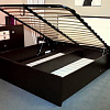 Кровать 160*200 Амели Люкс 201+2.2 в комплекте с основанием с подъемным механизмом, венге в интернет-портале Алеана-Мебель