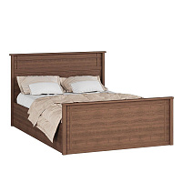 Кровать с настилом ДСП Ричард РКР-3 140х200, орех