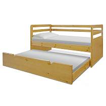 Детская кровать Дуэт ВМК-Шале цвет изделия ольха общий ракурс
