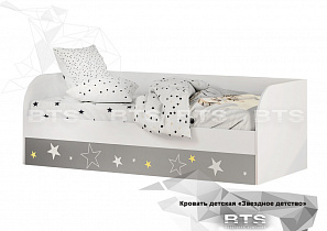 Кровать детская Трио (с подъёмным механизмом) КРП-01, Звездное детство в интернет-портале Алеана-Мебель