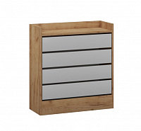 Обувница Ямайка ЯПТ-3, дуб крафт/белый