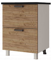 Шкаф-стол 6Р2 с 2-мя ящиками Крафт