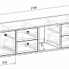 Тумба ТВ Прайм 51-9 Мастер схема