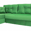 Угловой диван Амстердам велюр зеленый в интернет-портале Алеана-Мебель