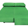 Диван-еврокнижка Парма Люкс велюр зеленый Фотодиван в разложенном виде