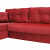Угловой диван Амстердам велюр красный в интернет-портале Алеана-Мебель