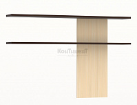 ПЛ-106 Надстройка к ТВ  ШхГхВ 1850х270х1295 ЛДСП