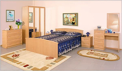 Спальный гарнитур Арина-1 в интернет-портале Алеана-Мебель