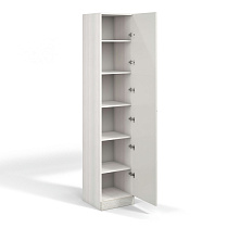 Модульная прихожая Вероника (комплект 3) Бител шкаф однодверный с открытой дверью общий вид