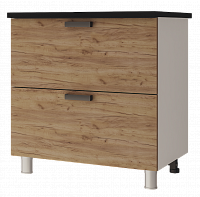 Шкаф-стол 8Р2 с 2-мя ящиками Крафт