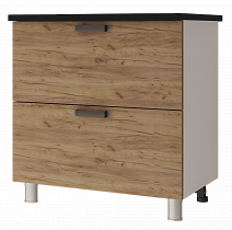 Шкаф-стол 8Р2 с 2-мя ящиками Крафт в интернет-портале Алеана-Мебель