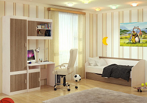 Детская комната Паскаль (комплект 3) в интернет-портале Алеана-Мебель