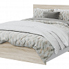 Кровать с латами и ящиками Лори 160х200, дуб сонома в интернет-портале Алеана-Мебель