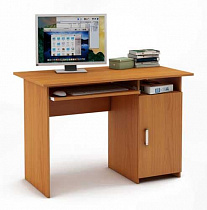 Компьютерный стол Лайт-3К ВМФ вишня