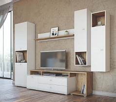 Мебельная стенка Капри (комплект 4) в интернет-портале Алеана-Мебель