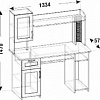 Стол компьютерный СК-13 Смоленск, схема