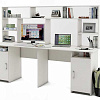 Компьютерный стол Лайт-12 с надстройкой в интернет-портале Алеана-Мебель