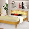 Кровать Ария с кожей в интернет-портале Алеана-Мебель