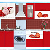 Кухня с фотопечатью Алиса-11 в интернет-портале Алеана-Мебель