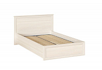 Кровать двойная 1200 мм Венеция 39 с ортопедом, без матраса Бодега светлая