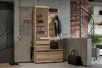 Вешалка с зеркалом Берген